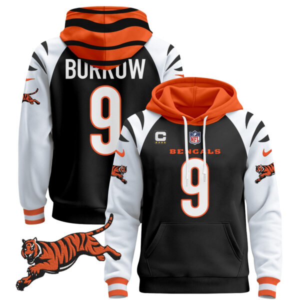 Men's Cincinnati Bengals 2024 Pullover Hoodie - All Stitched - Image 29