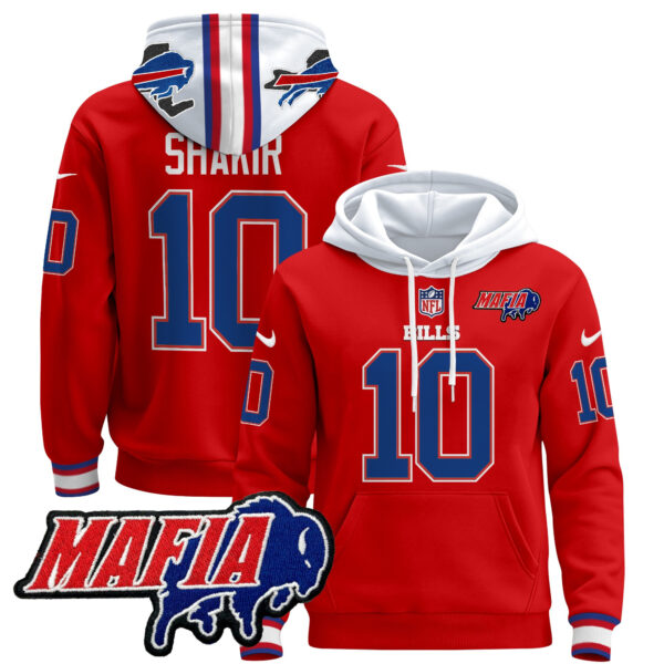 Men's Buffalo Bills 2024 Bills Mafia Patch Pullover Hoodie - All Stitched - Image 14