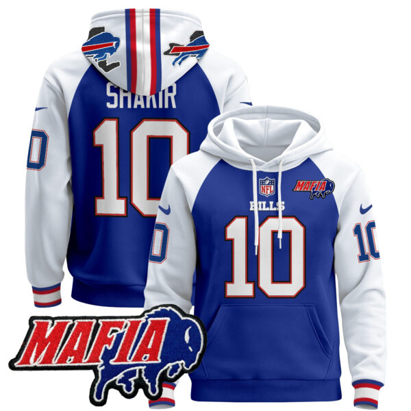 Men's Buffalo Bills 2024 Bills Mafia Patch Pullover Hoodie - All Stitched - Image 35