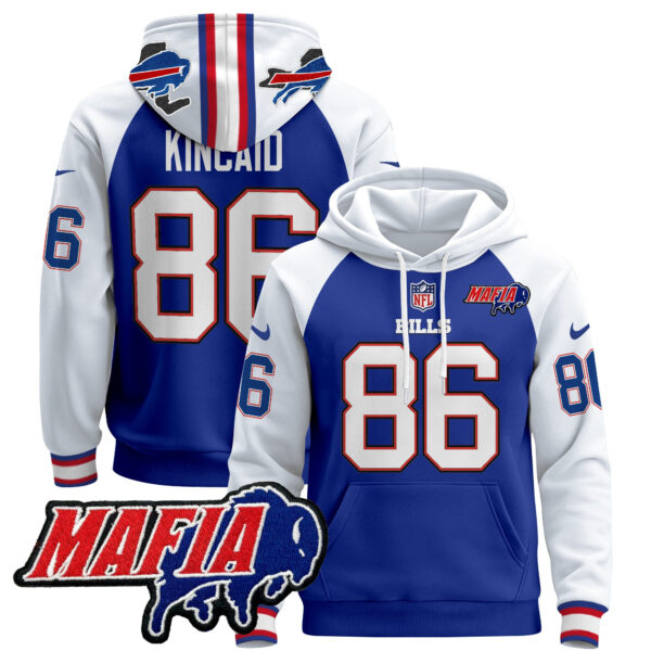 Men's Buffalo Bills 2024 Bills Mafia Patch Pullover Hoodie - All Stitched - Image 33