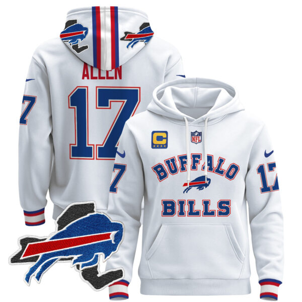 Men's Buffalo Bills 2024 Pullover Hoodie V4 - All Stitched - Image 15