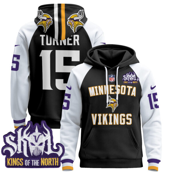 Men's Minnesota Vikings 2024 Pullover Hoodie V4 - All Stitched - Image 13
