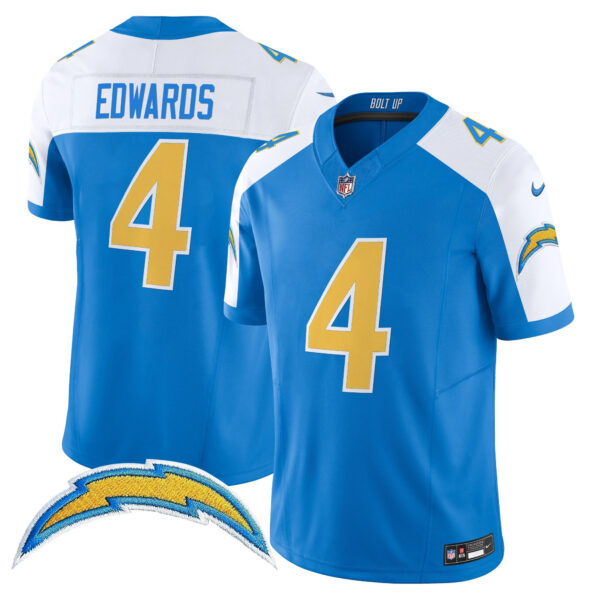 Men's Los Angeles Chargers 2024 Vapor Limited Jersey - All Stitched - Image 28