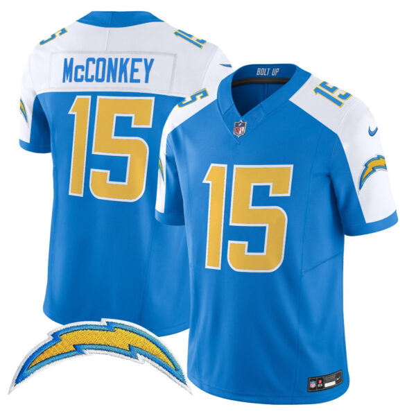 Men's Los Angeles Chargers 2024 Vapor Limited Jersey - All Stitched - Image 27