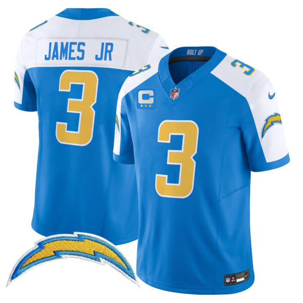 Men's Los Angeles Chargers 2024 Vapor Limited Jersey - All Stitched - Image 30