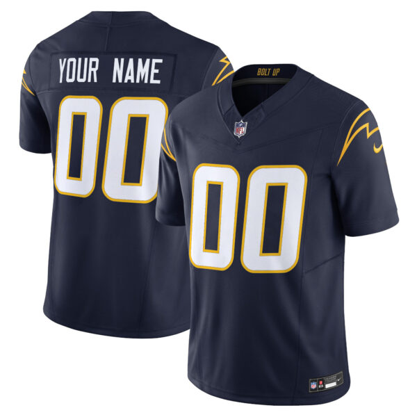 Los Angeles Chargers 2024 Vapor Limited Custom Jersey - All Stitched - Image 3