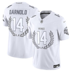 Minnesota Vikings Platinum MVP Vapor Limited Jersey - All Stitched