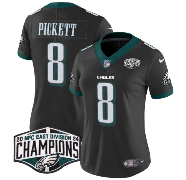 Women's Eagles 2024 NFC East Division Champions Vapor Limited Jersey - All Stitched - Image 18