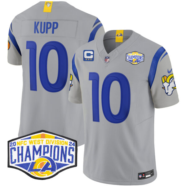 Men's Los Angeles Rams 2024 NFC West Division Champions Vapor Limited Jersey - All Stitched - Image 32