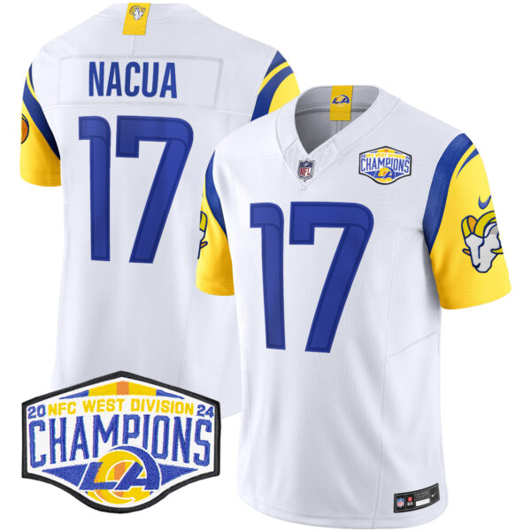 Men's Los Angeles Rams 2024 NFC West Division Champions Vapor Limited Jersey - All Stitched - Image 23