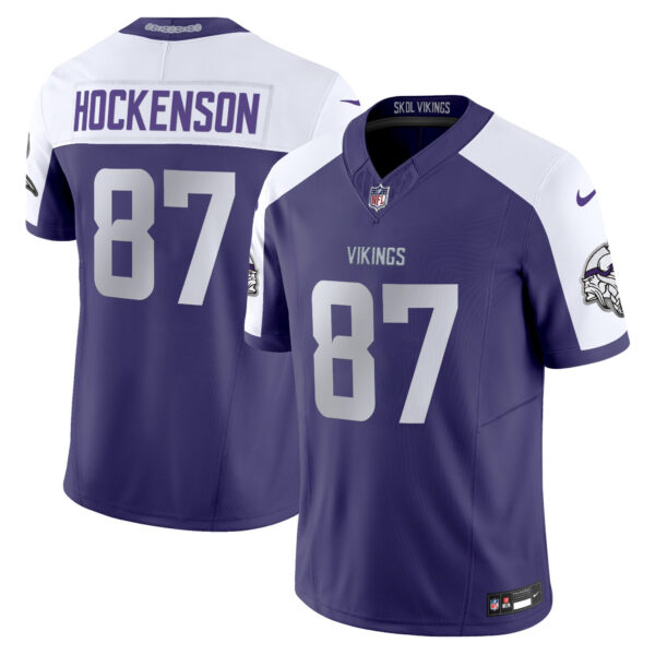 Men's Minnesota Vikings 2024 Winter Warrior Vapor Limited Jersey - All Stitched - Image 26