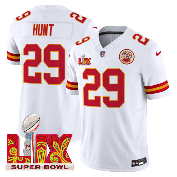 Men's Chiefs Super Bowl LIX Patch Vapor Limited Jersey - All Stitched - Image 11