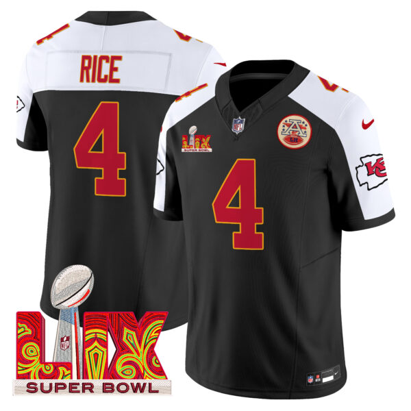 Men's Chiefs Super Bowl LIX Patch Vapor Limited Jersey - All Stitched - Image 46