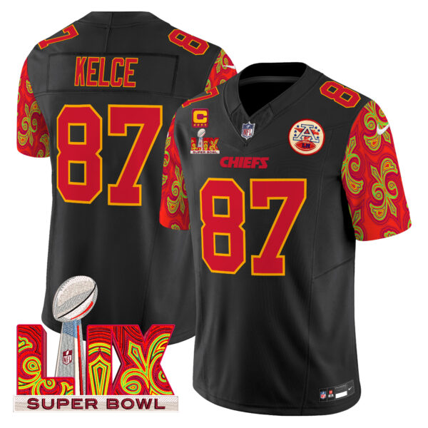 Men's Chiefs Super Bowl LIX Style Vapor Limited Jersey - All Stitched - Image 22