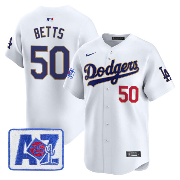 Men's Dodgers 2025 Spring Training Patch Vapor Premier Limited Jersey - All Stitched - Image 24