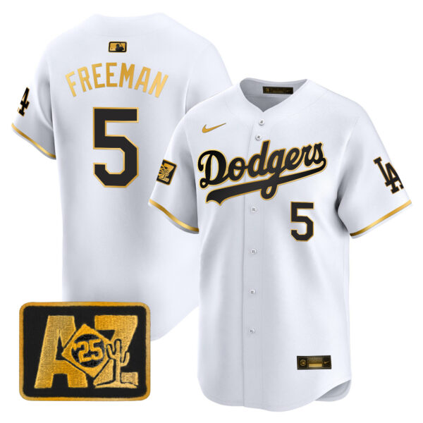 Men's Dodgers 2025 Spring Training Patch Vapor Premier Limited Jersey - All Stitched - Image 13