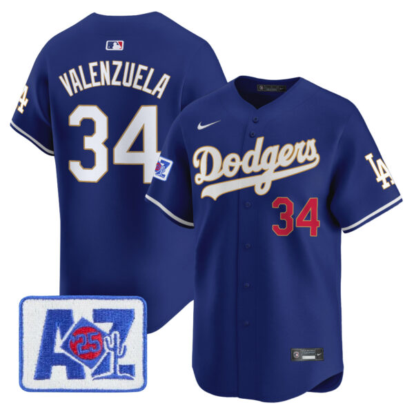 Men's Dodgers 2025 Spring Training Patch Vapor Premier Limited Jersey - All Stitched - Image 32