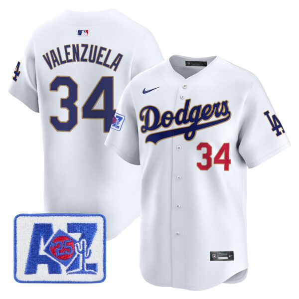 Men's Dodgers 2025 Spring Training Patch Vapor Premier Limited Jersey - All Stitched - Image 22