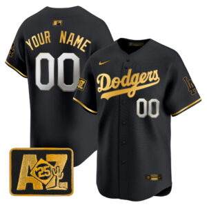 Dodgers 2025 Spring Training Patch Vapor Premier Limited Custom Jersey - All Stitched