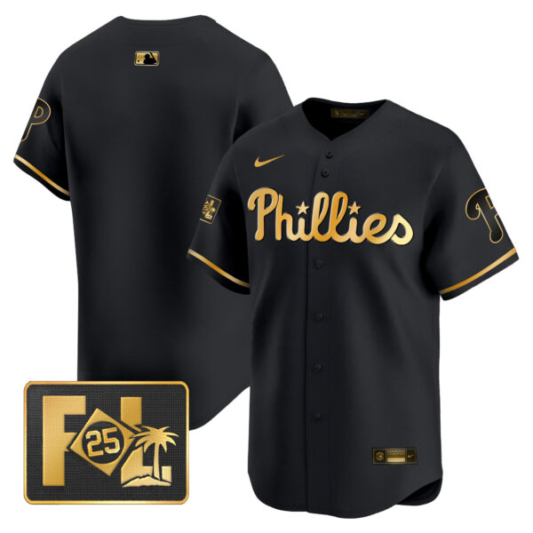Men's Phillies 2025 Spring Training Patch Vapor Premier Limited Jersey - All Stitched - Image 10