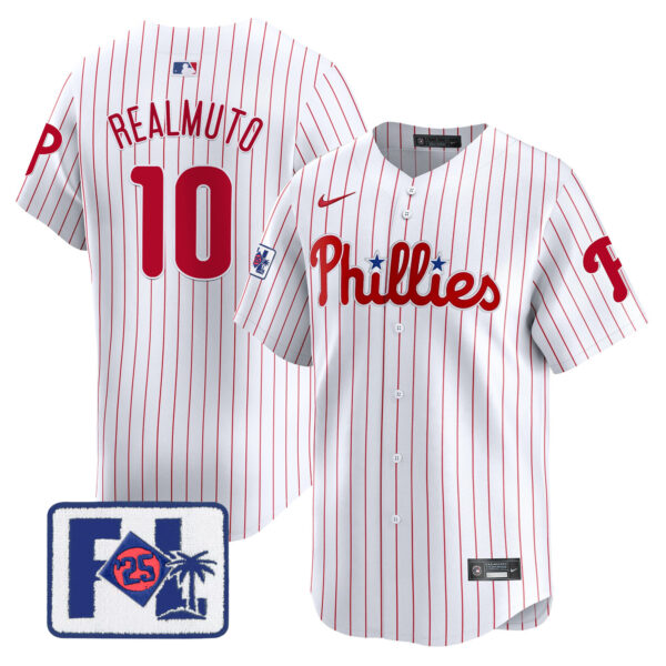 Men's Phillies 2025 Spring Training Patch Vapor Premier Limited Jersey - All Stitched - Image 37