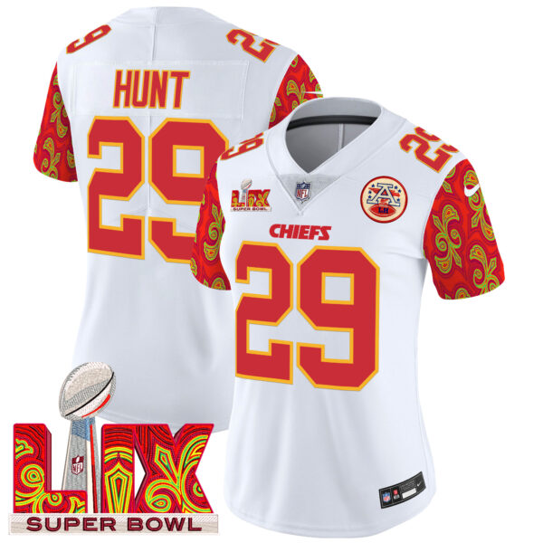 Women's Chiefs Super Bowl LIX Style Vapor Limited Jersey - All Stitched - Image 17