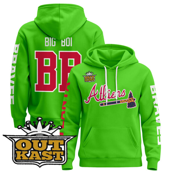 Men's Atlanta Braves 2025 Atliens Pullover Hoodie - All Stitched - Image 28