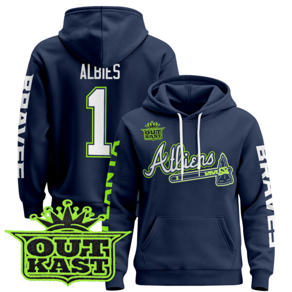 Men's Atlanta Braves 2025 Atliens Pullover Hoodie - All Stitched - Image 17