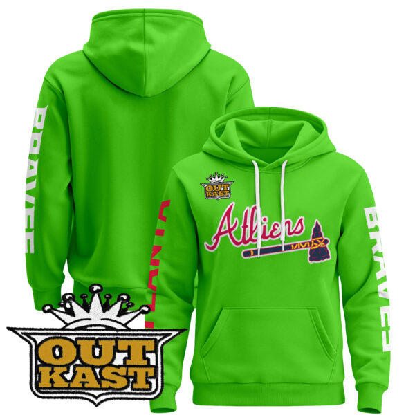 Men's Atlanta Braves 2025 Atliens Pullover Hoodie - All Stitched - Image 30