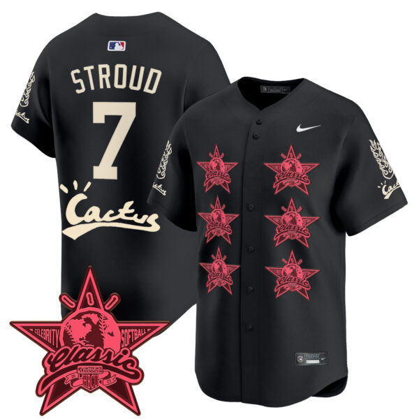 Men's Houston Astros Cactus Jack 2025 Vapor Premier Limited Jersey V2 - All Stitched - Image 17