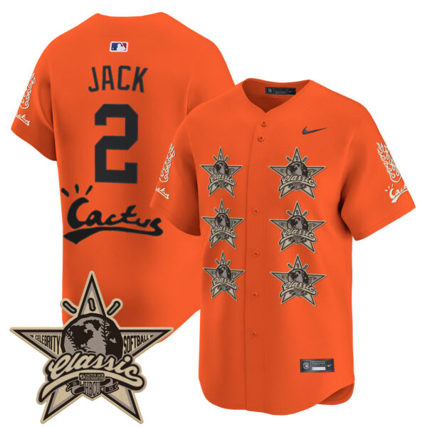 Men's Houston Astros Cactus Jack 2025 Vapor Premier Limited Jersey V2 - All Stitched - Image 26