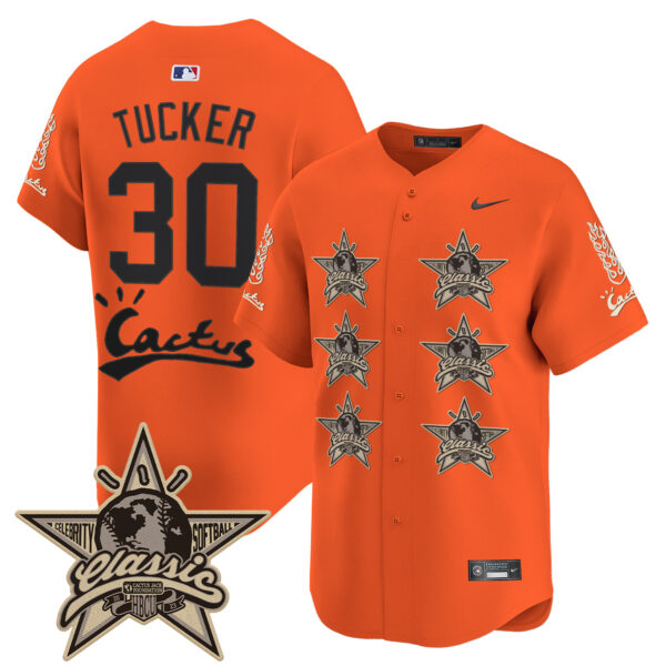 Men's Houston Astros Cactus Jack 2025 Vapor Premier Limited Jersey V2 - All Stitched - Image 31