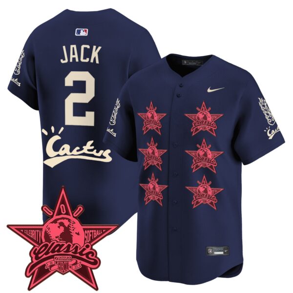 Men's Houston Astros Cactus Jack 2025 Vapor Premier Limited Jersey V2 - All Stitched - Image 34
