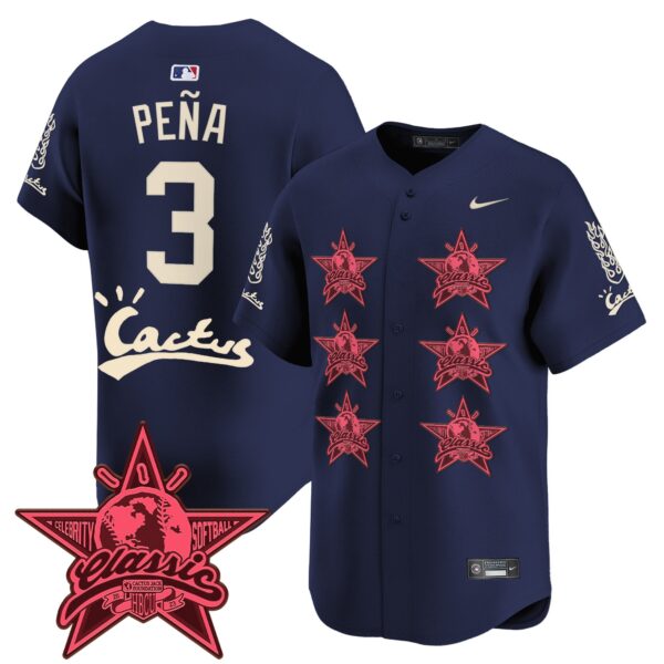 Men's Houston Astros Cactus Jack 2025 Vapor Premier Limited Jersey V2 - All Stitched - Image 35