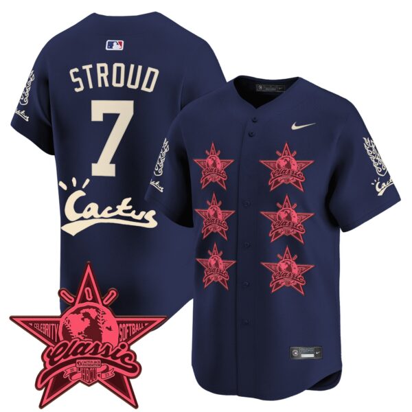 Men's Houston Astros Cactus Jack 2025 Vapor Premier Limited Jersey V2 - All Stitched - Image 33