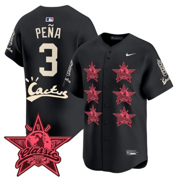 Men's Houston Astros Cactus Jack 2025 Vapor Premier Limited Jersey V2 - All Stitched - Image 19
