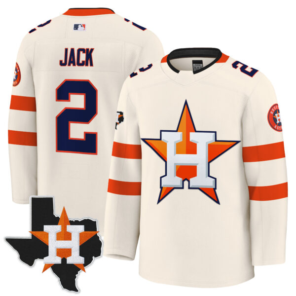 Men's Houston Astros Hockey Premium Jersey - All Stitched - Image 27