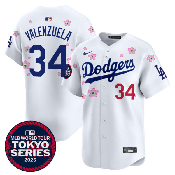 Men's Dodgers Tokyo Series 2025 Vapor Premier Limited Jersey V2 - Stitched - Image 7