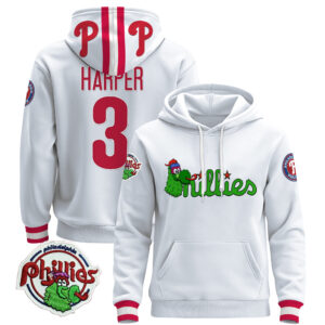 Men's Philadelphia Phillies Phanatic Patch Pullover Hoodie - All Stitched