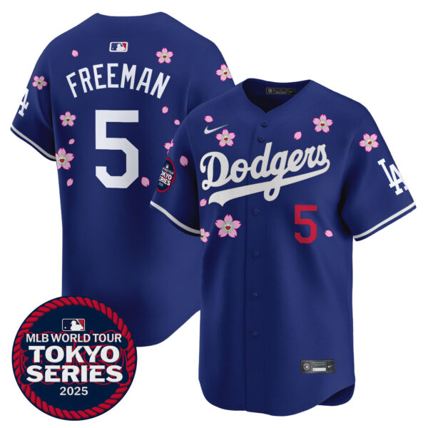 Men's Dodgers Tokyo Series 2025 Vapor Premier Limited Jersey - Stitched - Image 13