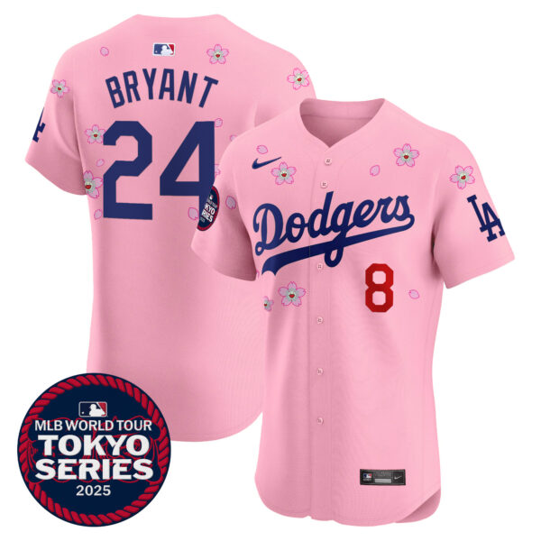 Men's Dodgers Tokyo Series 2025 Vapor Premier Elite Jersey - Stitched - Image 38
