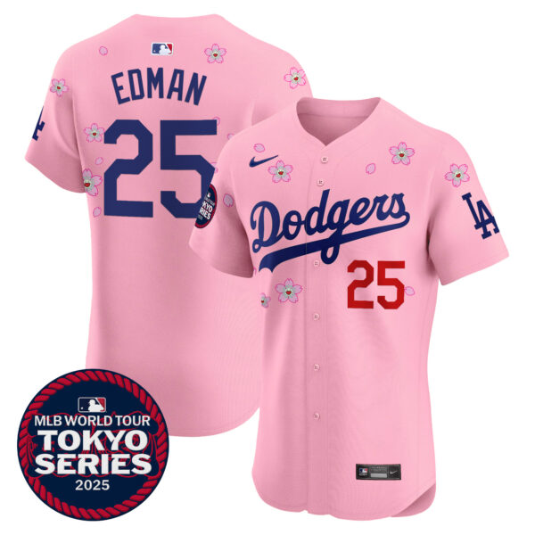 Men's Dodgers Tokyo Series 2025 Vapor Premier Elite Jersey - Stitched - Image 41