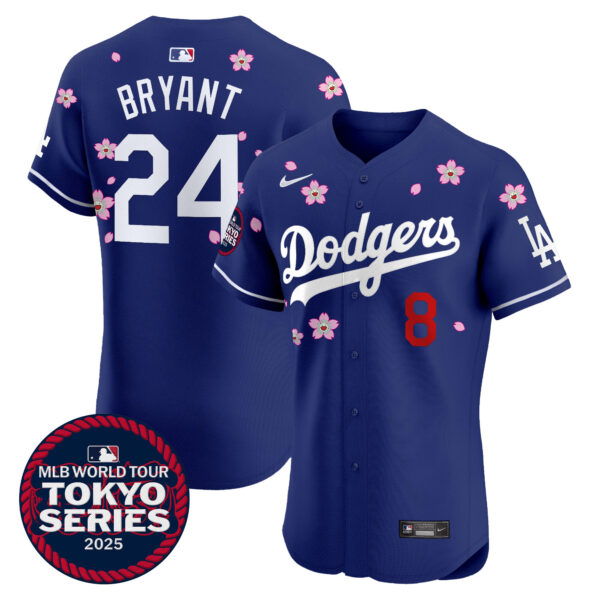 Men's Dodgers Tokyo Series 2025 Vapor Premier Elite Jersey - Stitched - Image 24