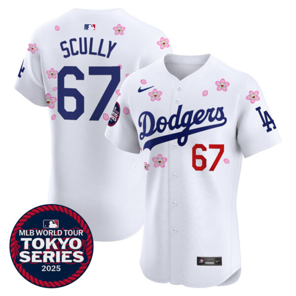 Men's Dodgers Tokyo Series 2025 Vapor Premier Elite Jersey - Stitched - Image 12