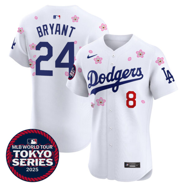 Men's Dodgers Tokyo Series 2025 Vapor Premier Elite Jersey - Stitched - Image 11