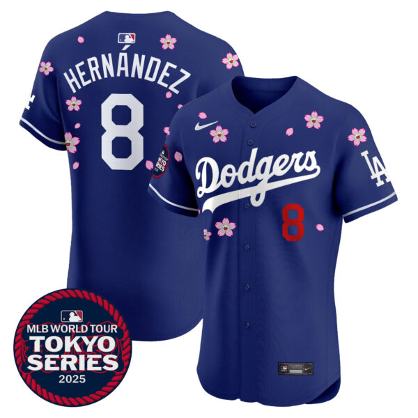 Men's Dodgers Tokyo Series 2025 Vapor Premier Elite Jersey - Stitched - Image 26