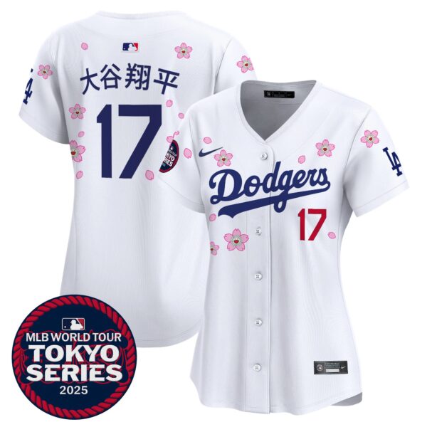 Women's Dodgers Tokyo Series 2025 Vapor Premier Limited Jersey - Stitched