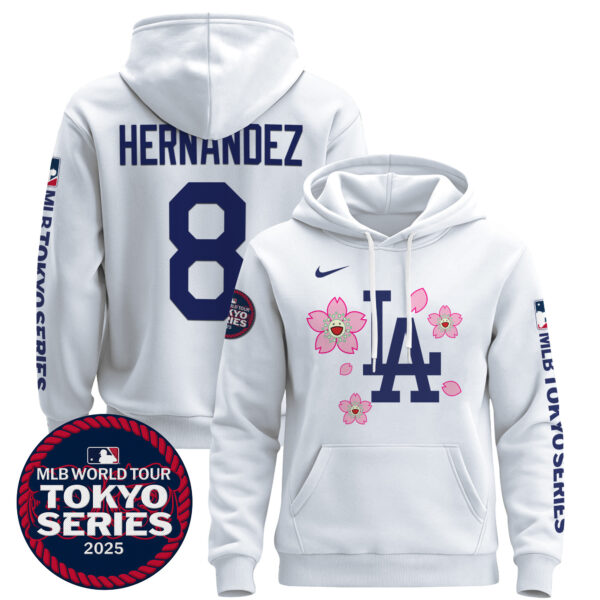 Men's Dodgers Tokyo Series 2025 Pullover Hoodie - Stitched - Image 7