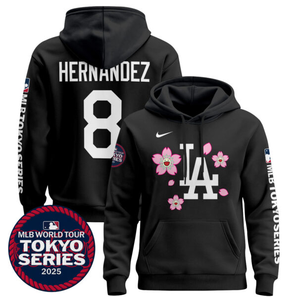 Men's Dodgers Tokyo Series 2025 Pullover Hoodie - Stitched - Image 47