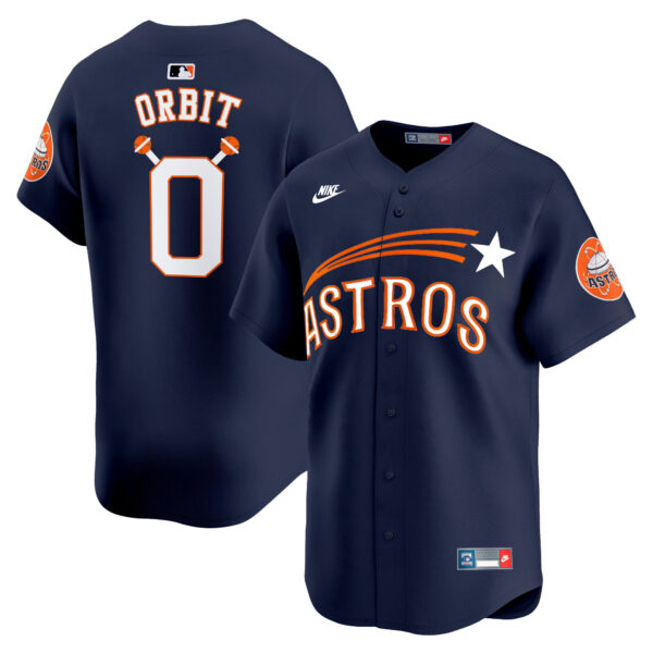 Men's Houston Astros Throwback Cooperstown Vapor Premier Limited Jersey - All Stitched - Image 13